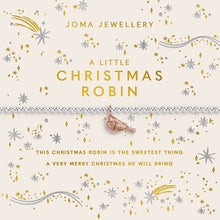 Joma Christmas Robin Bracelet - Two Tone