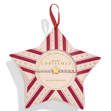 Star-shaped Christmas ornament with a bracelet design and 'Joma Jewellery' branding.