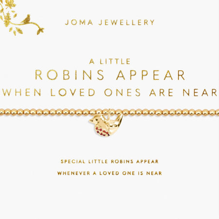 Joma Gold Robins Appear Bracelet