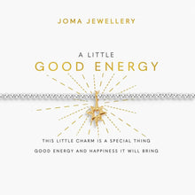 Joma Jewellery bracelet with gold star charm on a white background