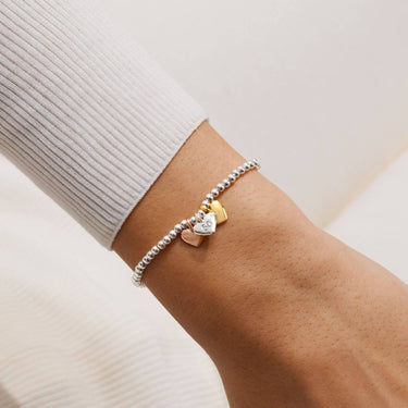 joma-happy-50th Birthday-bracelet-two-tone