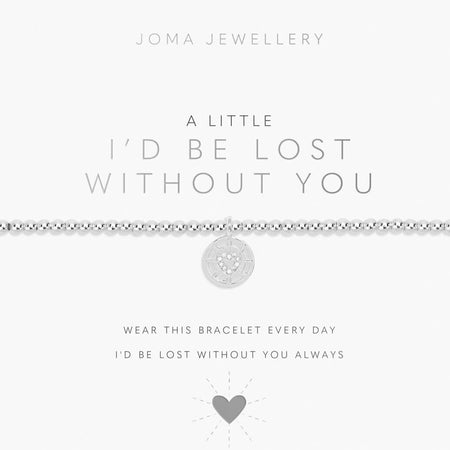 Joma I'd Be Lost Without You Bracelet