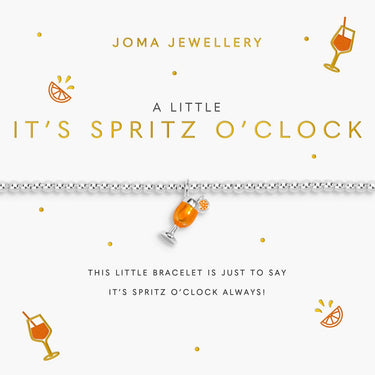 Joma Jewellery bracelet packaging with text and illustrations on a white background