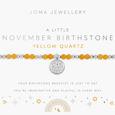 Joma Kids November Birthstone Bracelet