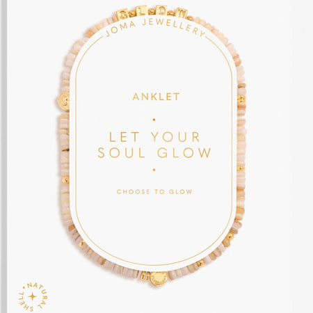 Joma Let Your Soul Glow Bead Anklet