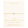 Joma Love From Your Little One Bracelet - Gold