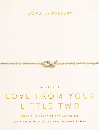 Joma Love From Your Little Two Bracelet - Gold