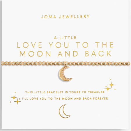 Joma Love You To The Moon And Back Bracelet - Gold