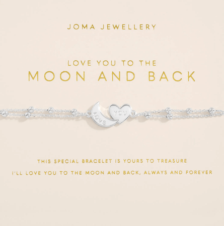 Joma Love You to the Moon and Back Bracelet