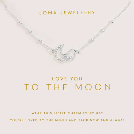 Joma Love You To The Moon Necklace