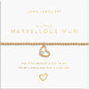 Joma Marvellous Mum Bracelet - Gold