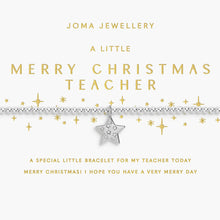 Joma Jewellery bracelet with star charm on a white card