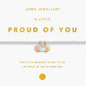 ladies proud of you bracelet with charms