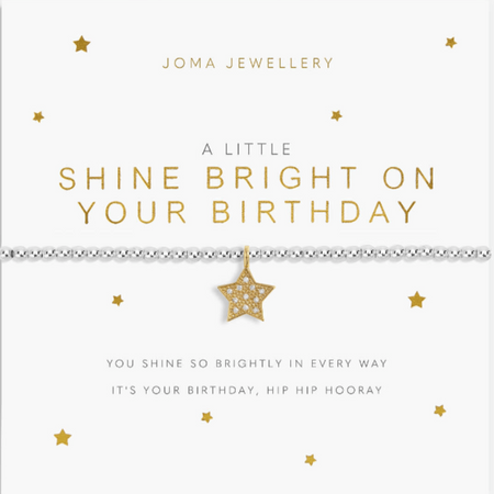 Joma Shine Bright On Your Birthday Bracelet