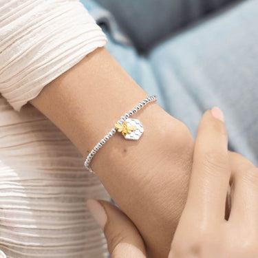 joma-you're-the-bee's-knees-two-tone-bracelet