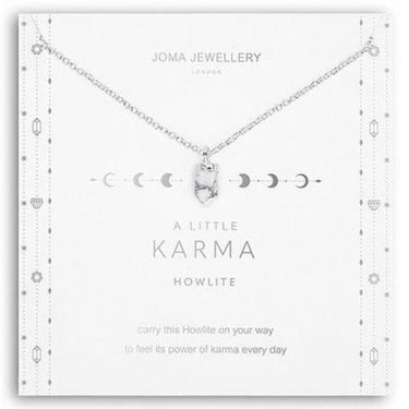 Joma Affirmation Crystal A Little 'Karma' Howlite Bracelet