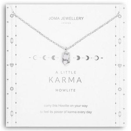Joma Affirmation Crystal A Little 'Karma' Howlite Bracelet