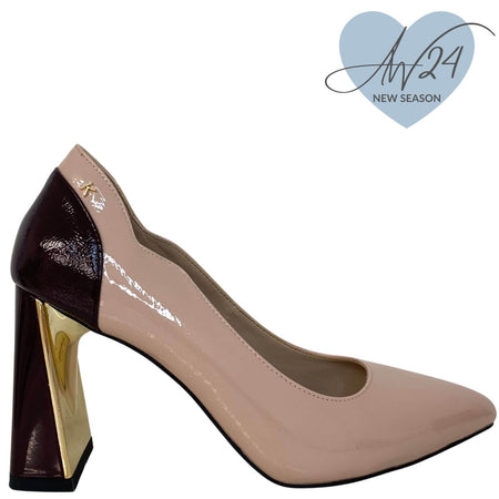 Kate Appleby Aghalee Court Shoes - Blush/Burgundy