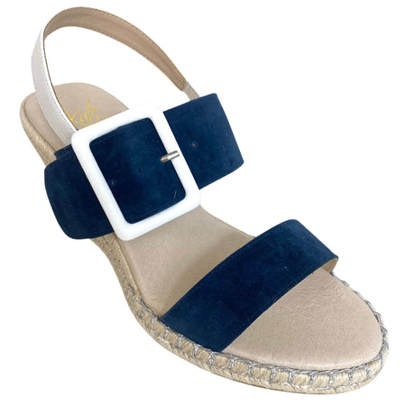 Kate Appleby Bodeden Navy Wedge Sandals