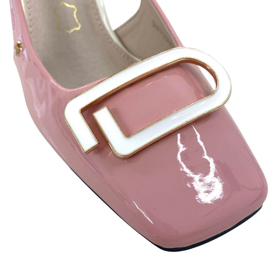 Kate Appleby Dufftown Sling Back Square Toe Shoes - Pink