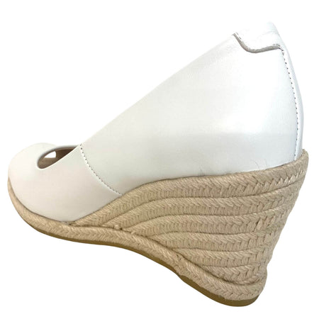 Kate Appleby Eastrea White Peep Toe Wedge Shoes