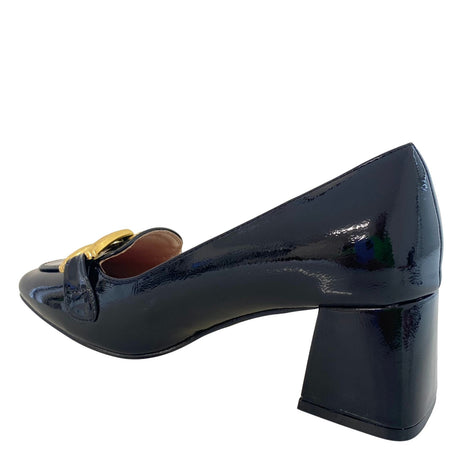 Kate Appleby Heathfield Patent Square Toe Shoes - Black