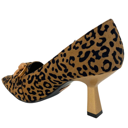 Una healy Kitten Heel Court Shoes - Leopard