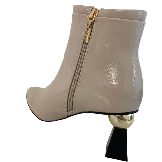 Kate Appleby Leiston Dressy Heel Boots - Cream