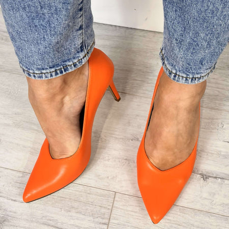 Kate Appleby Morpeth Court Shoes - Burnt Sienna