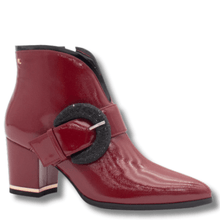 Kate Appleby Red Patent Pointed Toe Boots