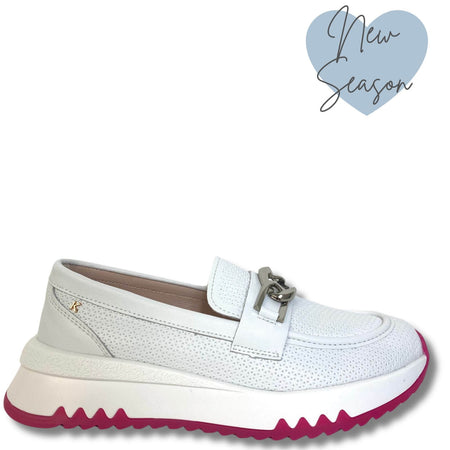 Kate Appleby Sawston White Loafers