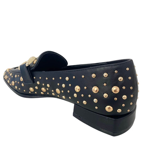 Kate Appleby Studded Loafers - Black