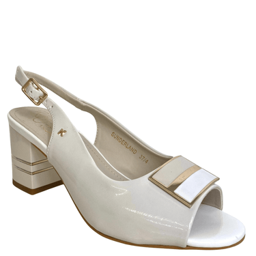 Kate Appleby Sunderland Sling Back Shoes - Off White