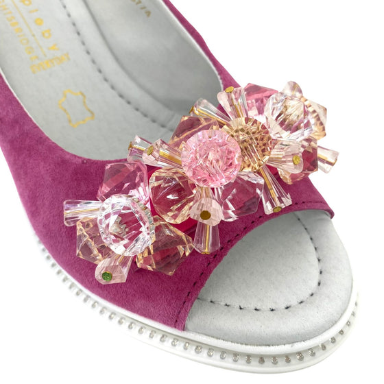 Kate Appleby Zetland Sling Back Wedge Sandals - Pink