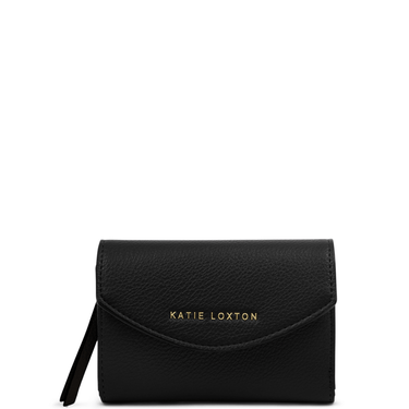 Black Katie Loxton wallet on a white background