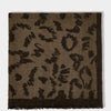 Katie Loxton Blanket Scarf - Leopard Print - Mink Black