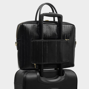 Katie Loxton City Laptop Bag - Black
