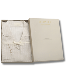 ladies taupe pjs in gift box
