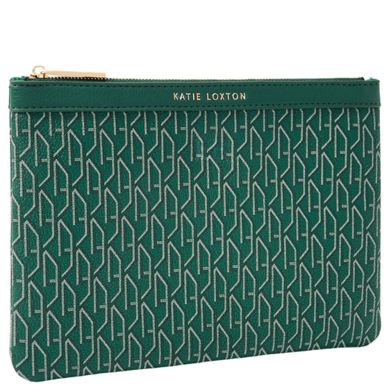 Katie Loxton Emerald Green Signature Pouch