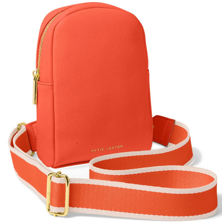 Katie Loxton Katie Sling Bag Canvas Strap - Orange