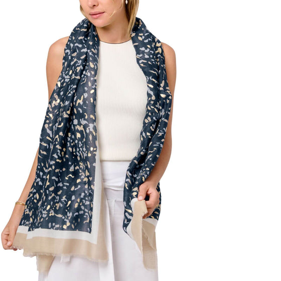 katie-loxton-navy-printed-scarf