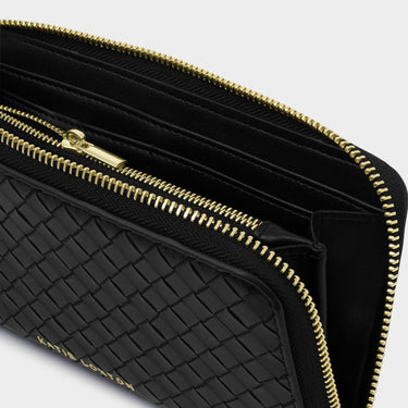 Katie Loxton Nova Woven Purse - Black