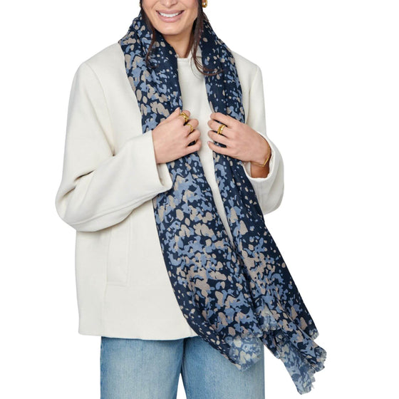 katie-loxton-scattered-dot-printed-scarf-navy-cornflower-blue.jpg