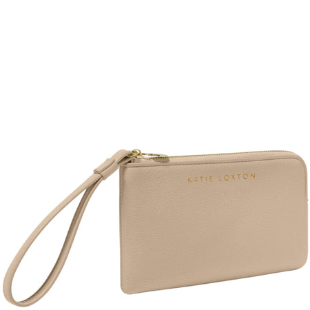 Katie Loxton Small Wristlet Coin Purse - Light Taupe