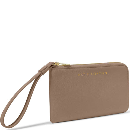 Katie Loxton Small Wristlet Coin Purse - Mocha