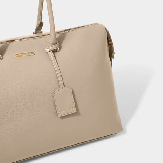 Katie Loxton Taupe Kensington Weekend Bag