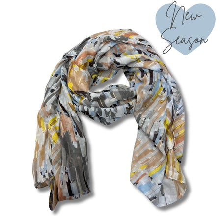 Ladies Multi Coloured Printed Scarf