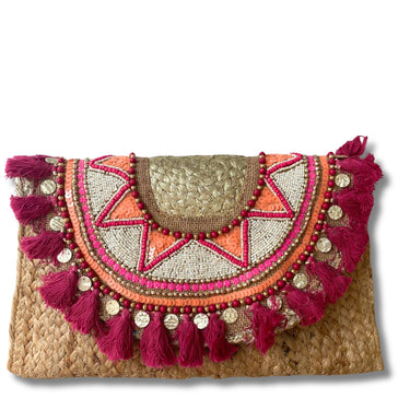 large-jute-clutch-bag-with-pink-fringing