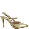 Lodi Solenia Gold Metallic Stilettos