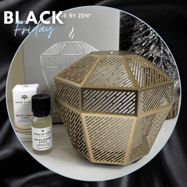 Luminarie Gold Aroma Diffuser & Fragrance Oil Set *BLACK FRIDAY*